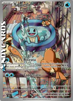 SQUIRTLE 148/142 • Rara Gallery • Corona Astrale SCR POKEMON - Image 1