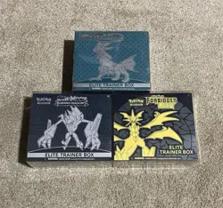 Pokemon TCG SM ETB Set Sealed Burning Shadows Forbidden Light Elite Trainer Box - Image 1