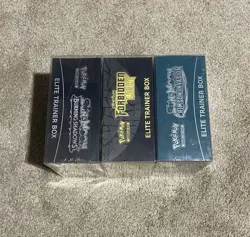 Pokemon TCG SM ETB Set Sealed Burning Shadows Forbidden Light Elite Trainer Box - Image 3