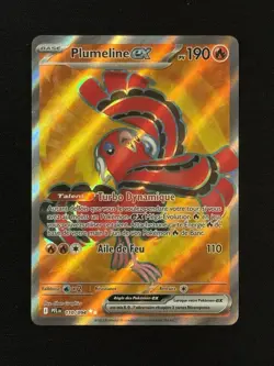 Carte Pokemon Plumeline Ex 110/094 PLF ME02 Flammes Fantasmagoriques Fr Neuve - Image 2