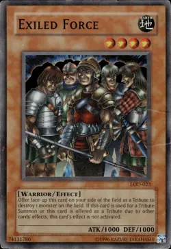 Exiled Force - Super Rare LOD-023 - HP - YuGiOh - Image 1