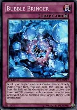 Bubble Bringer - Super Rare 1st Edition ABYR-EN067 - MP - YuGiOh - Image 1
