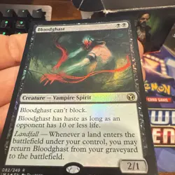 Bloodghast -Foil Light Play MTG Iconic Masters - Image 2