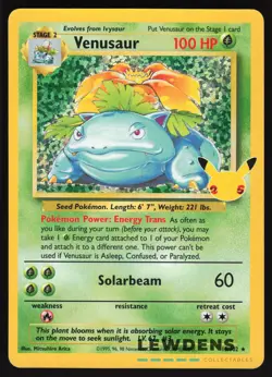 Venusaur - 15/102 - Holo Rare - Celebrations Classic Collection - Pokemon Card 1 - Image 1