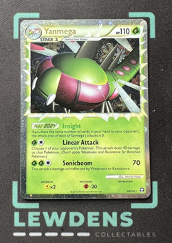 Yanmega - 98/102 - Prime Holo Rare - HGSS Triumphant - Pokemon Card - Image 1