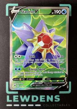 Starmie V - 166/189 - Full Art Ultra Rare - Astral Radiance - Pokemon Card - Image 1