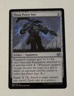 MTG Thran Power Suit - The Brothers' War LP - Image 1