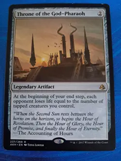 MTG Magic the Gathering Throne of the God-Pharaoh Amonkhet Card 237/347 - Image 1