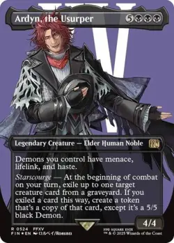 Ardyn, the Usurper (Borderless) (Surge Foil) (0524) -Foil Near Mint MTG - Image 1