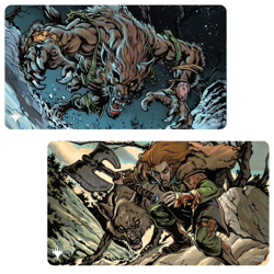 MTG Double Sided Playmat: Huntmaster of the Fells / Ravager of the Fells - Image 1