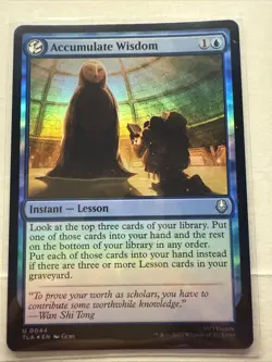 Accumulate Wisdom (Foil) - 44 - Avatar: The Last Airbender- Near Mint - MTG - Image 1