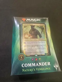 MtG Commander Commander Deck 2018 Nature's Vengeance Factory Sealed FREE ship - Image 1
