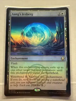 NM Foil Aang's Iceberg, MTG, Avatar: The Last Airbender, Magic the Gathering, 5 - Image 1