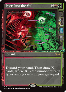 [MTG] Peer Past the Veil (Showcase) (0325) (DSK) NM - Image 1