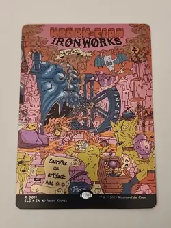 Krark-Clan Ironworks ?? Borderless FOIL ?? MTG NM 0011 Encyclopedia Secret Lair - Image 1