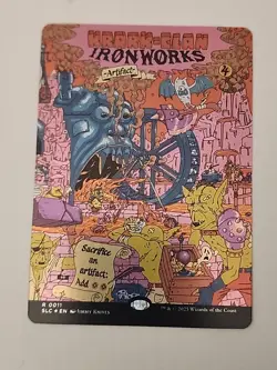 Krark-Clan Ironworks ?? Borderless FOIL ?? MTG NM 0011 Encyclopedia Secret Lair - Image 3