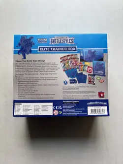 Pokemon Battle Styles Elite Trainer Box Blue Brand New Sealed SWSH PTCG - Image 2