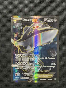 Pokemon XY Steam Siege - Steelix Ex - 108/114 - Full Art Rare - NM-LP - Image 2