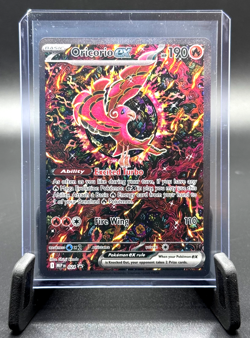POKEMON TCG ORICORIO ex 024 PHANTASMAL FLAMES UPC PROMO HOLO NM - Image 1
