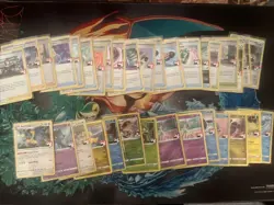 Play! Pokemon Prize Pack Stamped Lot / Pokemon Trainers Holo Approx 100 Cards! - Image 1