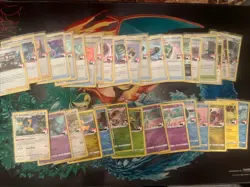 Play! Pokemon Prize Pack Stamped Lot / Pokemon Trainers Holo Approx 100 Cards! - Image 2
