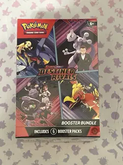 Pokemon TCG Scarlet & Violet: Destined Rivals Booster Bundle Sealed - Image 1