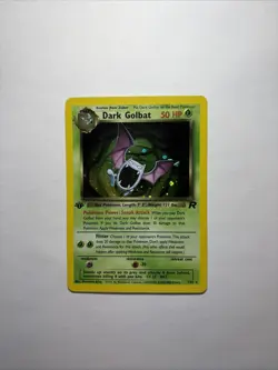 Pokemon TCG Dark Golbat 7/82 1st Edition Team Rocket Holo 1999-2000 NM - Image 1