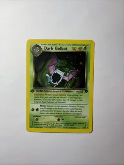 Pokemon TCG Dark Golbat 7/82 1st Edition Team Rocket Holo 1999-2000 NM - Image 2