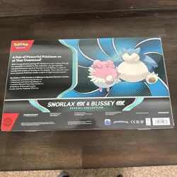 Pokemon TCG Snorlax Ex & Blissey Ex Special Collection Box NEW/Factory Sealed - Image 2
