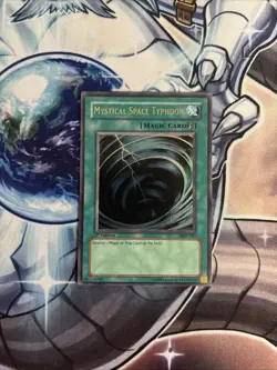 Mystical Space Typhoon MRL-047 1st Edition Yu-Gi-Oh Card Ultra Rare LP (AYL) - Image 1