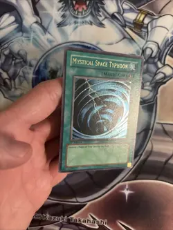 Mystical Space Typhoon MRL-047 1st Edition Yu-Gi-Oh Card Ultra Rare LP (AYL) - Image 3