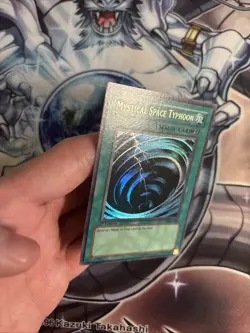 Mystical Space Typhoon MRL-047 1st Edition Yu-Gi-Oh Card Ultra Rare LP (AYL) - Image 5