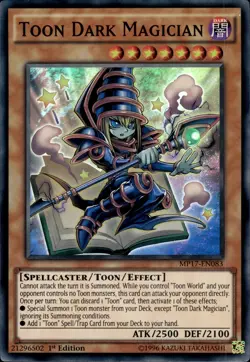 Toon Dark Magician - Super Rare 1st Edition MP17-EN083 - NM - YuGiOh - Image 1
