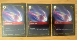 Falling Star Riftbound 🌠 Playset Qty 3 - Ready to Ship Now 📦 - Image 1