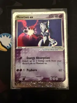 Mewtwo ex 2003 EX Ruby & Sapphire 101/109 Holo Pokemon Card 101/109 - Image 1