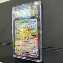 CGC 10 Pristine Leafeon ex 003/187 Sv8a: Terastal Fest Ex Holo Pokemon card - Image 5