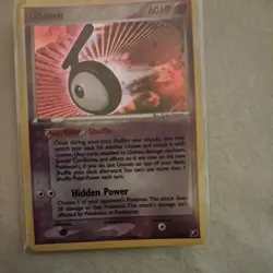 Unown T - T/28 - Pokemon Ex Unseen Forces Holo Rare Card NM - Image 1
