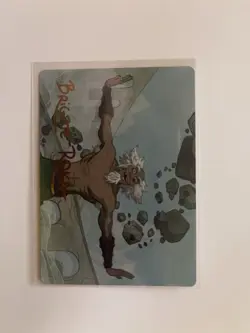 Bumi Unleashed - Brigitte Roka Magic The Gathering STAMPED Art card - Image 1