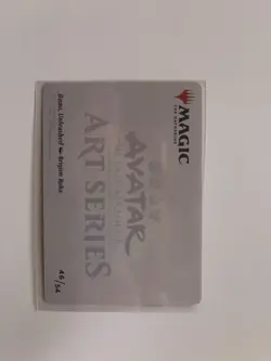 Bumi Unleashed - Brigitte Roka Magic The Gathering STAMPED Art card - Image 2