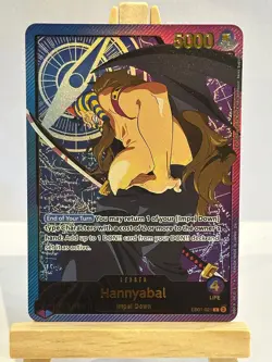 One Piece Card Game Hannyabal Leader EB01-021 High Quality Custom Card - Image 1