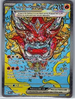 Hearthflame Mask Ogerpon ex 148/131 SV: Prismatic Evolutions - Pokemon Card - NM - Image 1