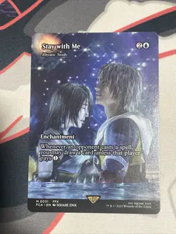 Stay with Me - Rhystic Study (Showcase) Final Fantasy: Through the Ages Regular - Image 1
