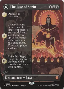 The Rise of Sozin (Borderless) M Avatar: The Last Airbender 356 NM MTG - Image 1