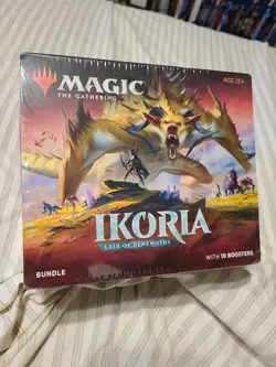 MTG Magic Ikoria Lair of Behemoths Fat Pack Bundle Box Sealed w 10 Packs SEEPICS - Image 1