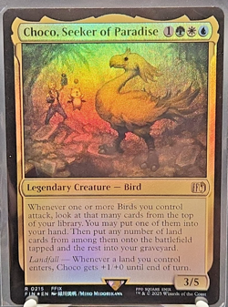 Choco, Seeker of Paradise Foil 215 R FINAL FANTASY Near Mint MTG - Image 1