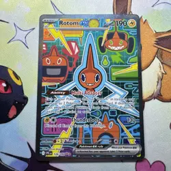 Rotom ex 126/094 Special Illustration Rare Phasmantal Flames Pokemon Card - Image 1