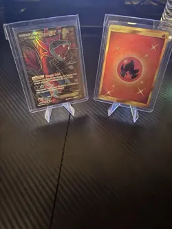 Pokemon TCG hydreigon & Fire energy secret Rare bundle - Image 1