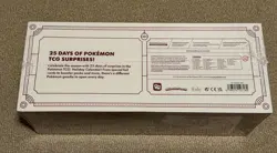 Pokemon TCG 2025 Holiday Advent Calendar (6 Packs, 6 Promos, 7 Fun Packs) NEW! - Image 4