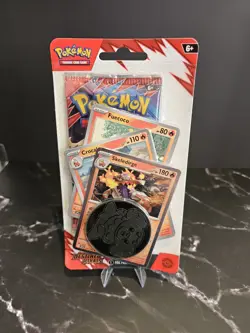 Destined Rivals Premium Checklane Blister Skeledirge Pokemon TCG - Image 1