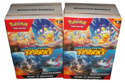 POKEMON SCARLET & VIOLET L0T (2) SURGING SPARKS BOOSTER BUNDLES NISB - Image 1